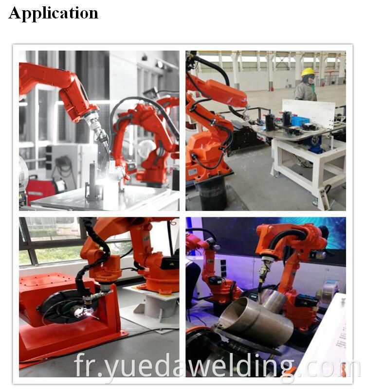 Yueda Arc Robot de soudage 6 Axe MIG Robot de soudage 6 Axe CNC Robot ARM